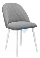 Стул DikLine 302 B22 GREY /ножки белые